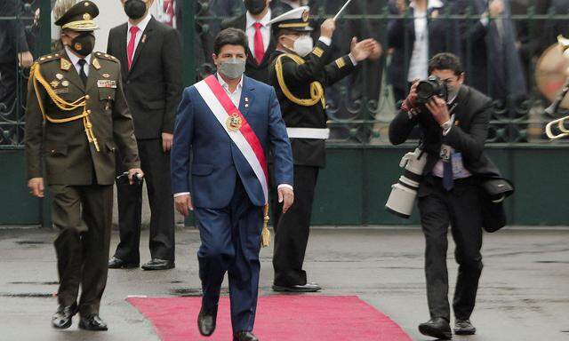 Auch der peruanische Präsident Castillo ist mit Korruptionsvorwürfen konfrontiert.