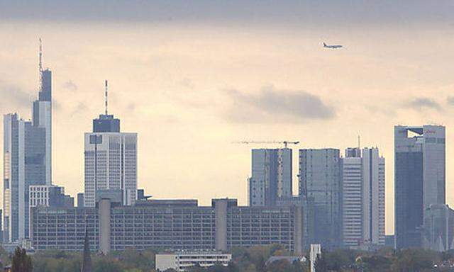 Skyline der Bankenmetropole Frankfurt