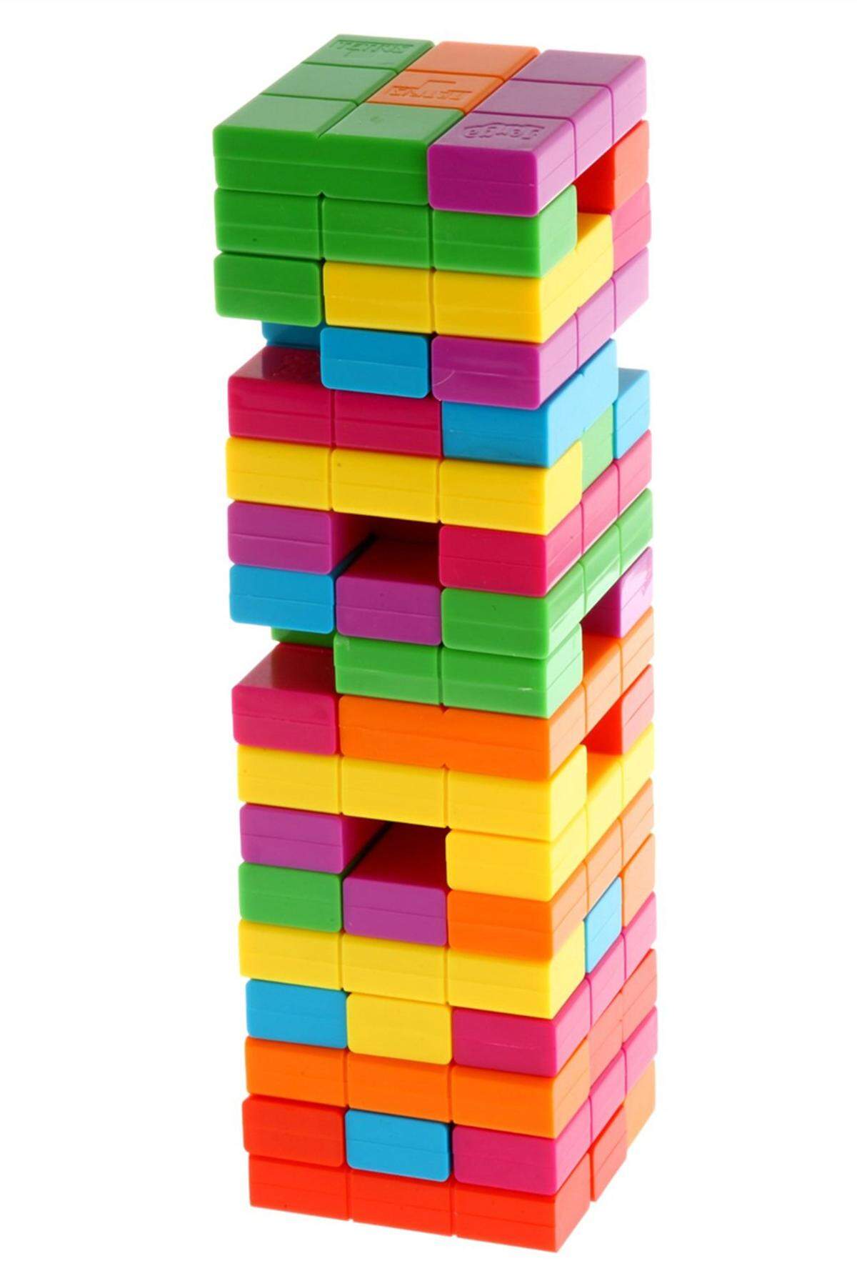 Seit knapp 30 Jahren zählen die Holzbausteine von "Jenga" zu den Fixstartern bei Spieleabenden. Nun ist das Spiel mit einem anderen kombiniert worden. In "Jenga Tetris" müssen nun verwinkelte Steine zu einem Turm gebaut werden. Schwieriger als das Original.