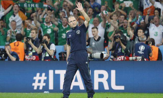 Martin O'Neill: impulsiv, begeistert – und mit Irland auch erfolgreich.