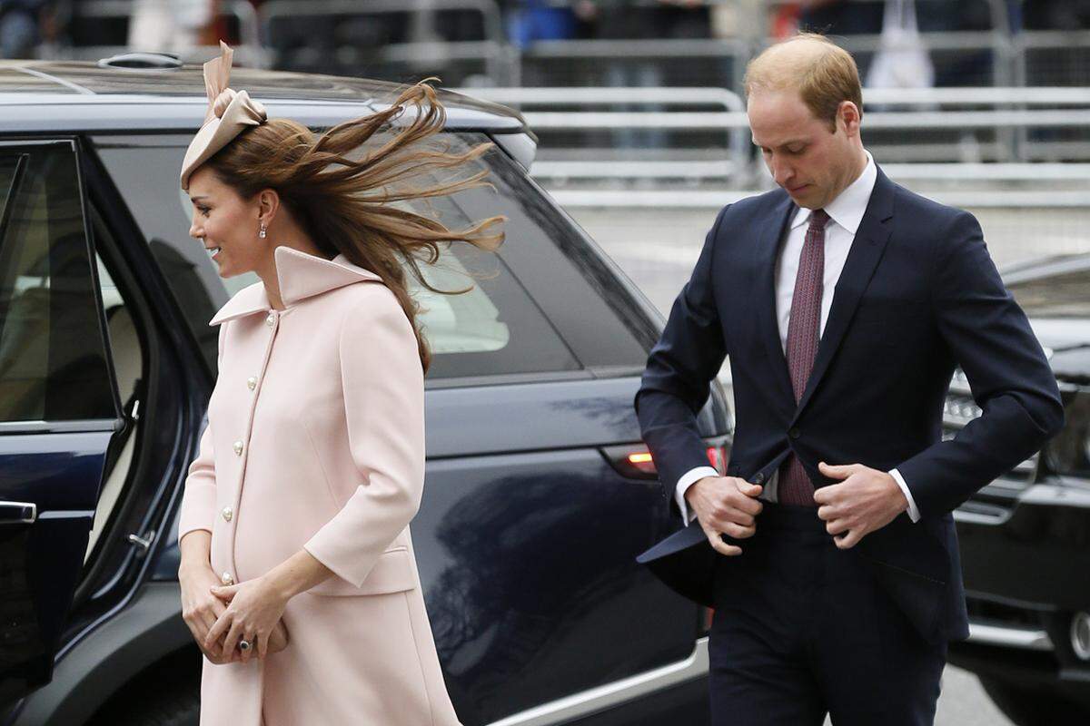 Herzogin Kate ist derzeit hochschwanger und erwartet im April ihr zweites Kind.