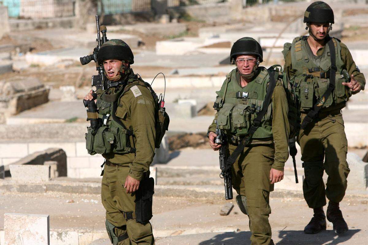 Die israelischen Armee hatte wegen der von den Palästinensern im Umfeld des UNO-Vorstoßes angekündigten Proteste Vorbereitungen für den Ernstfall getroffen.
