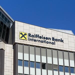 Der Sitz der Raiffeisen International in Wien.