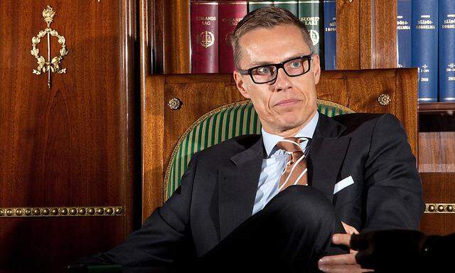 Finland's Prime Minister Alexander Stubb Interview Following Rating Downgrade By Standard & Poor's