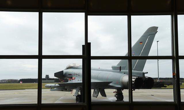German Defense Minister Kramp-Karrenbauer visits Laage Air Base