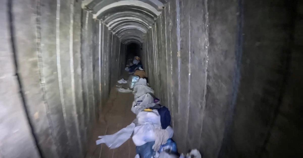 Israeli army releases video of hostage tunnel