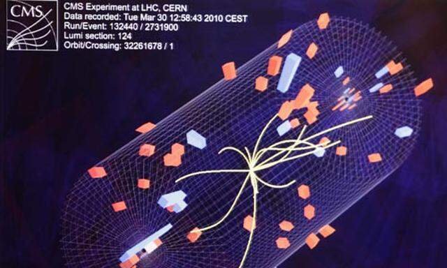 CERN heftigste Teilchencrash