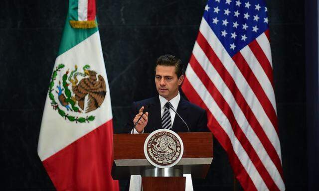 Trump ist Nieto wegen seiner Mexiko-feindlichen Aussagen ein Dorn im Auge.