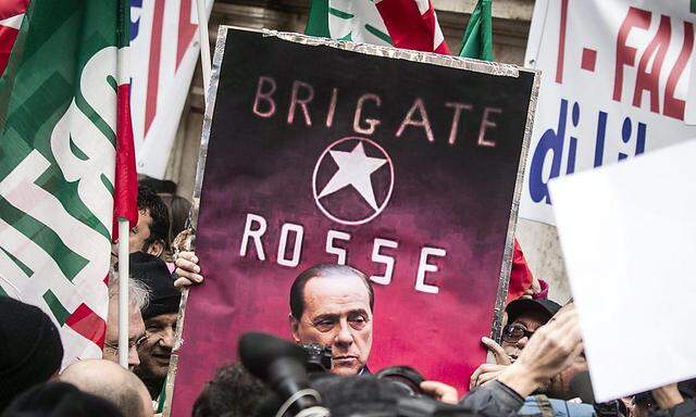 Pro-Berlusconi-Kundgebung