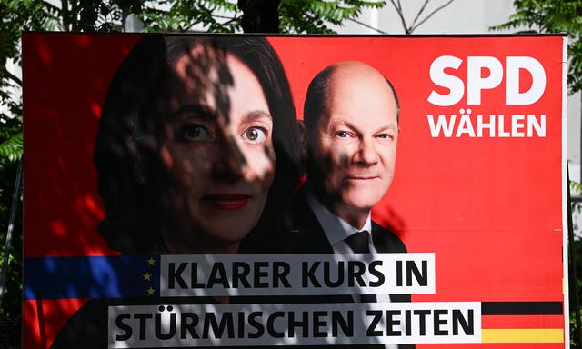 Für den deutschen Kanzler war die Europawahl auch ein Testlauf für die Bundestagswahl in einem Jahr.