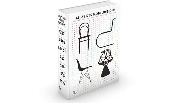 Noch wärmer ums Herz wird dem Designliebhaber mit der wahrscheinlich ausführlichsten Design-Enzyklopädie: dem "Atlas des Möbeldesigns" mit über 1000 Seiten.