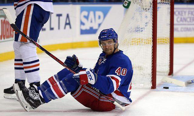 Michael Grabner zeigt sich in der NHL in Topform.