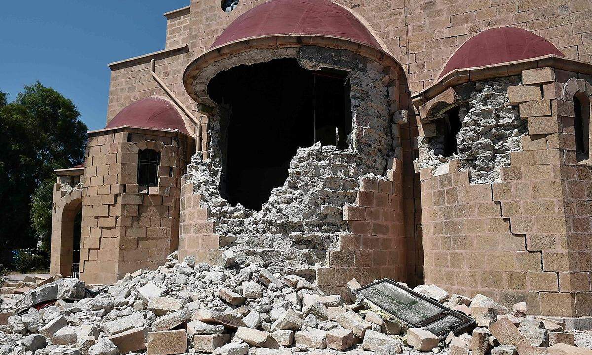 Die Burg in der Altstadt von Kos fiel den Erderschütterungen zum Opfer.