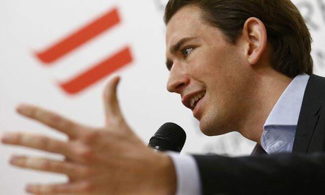 Außenminister Sebastian Kurz.