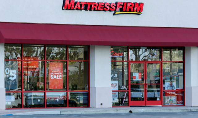 FILE PHOTO: A Mattress Firm store is shown in Encinitas, California