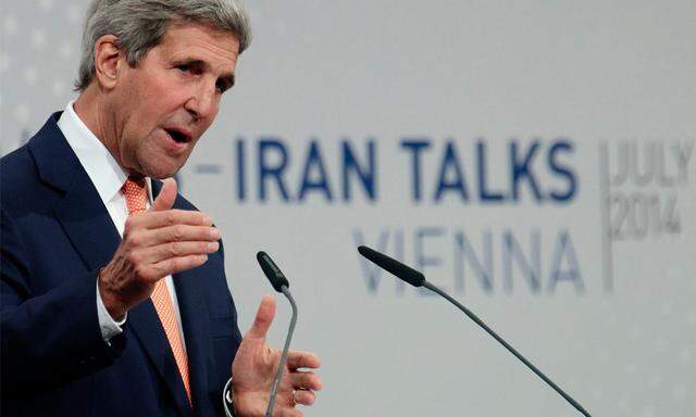 US-Außenminister John Kerry verhandelte in Wien.
