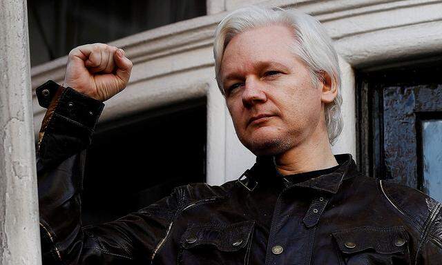 Archivbild von Julian Assange aus dem Jahr 2017.