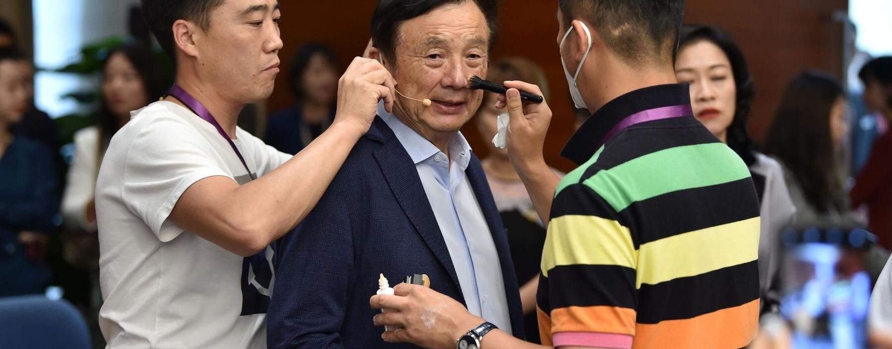 Der 75-jährige Ren Zhengfei leitet de facto Huawei. Unklar ist jedoch, wer bei der Eigentümerschaft das Sagen hat.