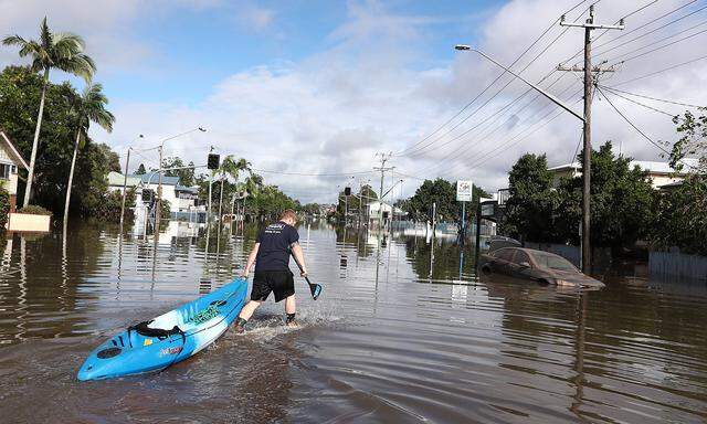 Die Stadt Lismore ist besonders von den Überschwemmungen betroffen.