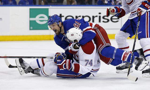 NHL: Stanley Cup Playoffs-Montreal Canadiens at New York Rangers