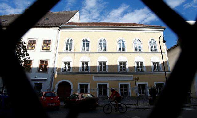 The house of in which Adolf Hitler was born is seen in northern Austrian city of Braunau am Inn