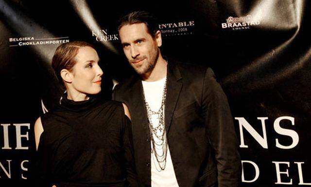 Lead actress Noomi Rapace and her husband Ola Rapace