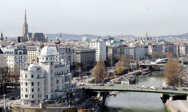 Wien Innere Stadt Donaukanal