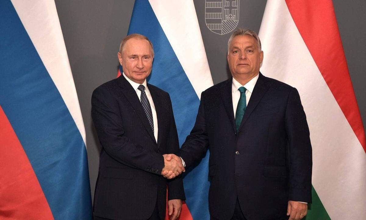 Putin und Orbán bei einem ihrer vielen Treffen