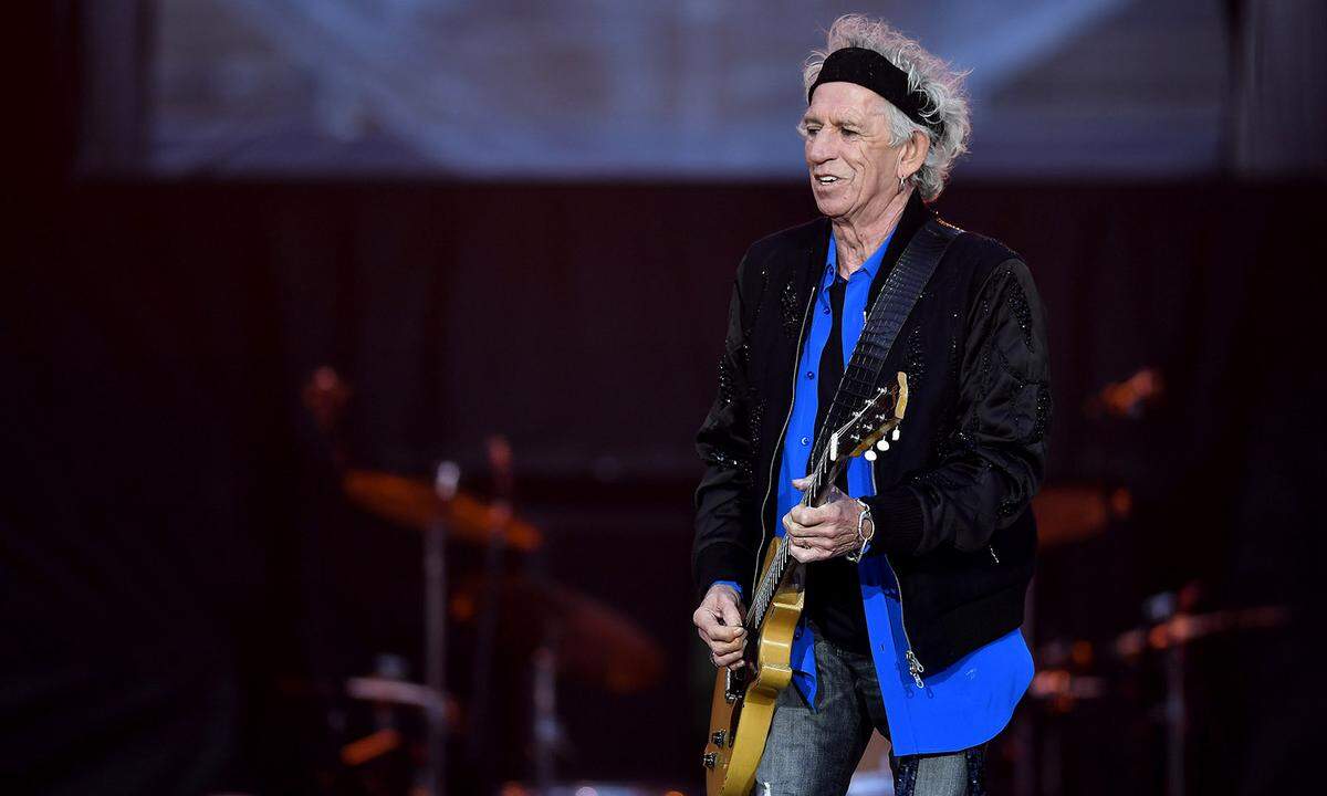 Kein Kind von Traurigkeit war und ist Keith Richards. "Ich hatte nie Probleme mit Drogen, nur welche mit der Polizei", sagt das "Rolling Stones"-Urgestein.