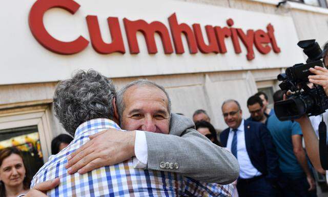 Der Vorsitzende der „Cumhuriyet“-Stiftung, Akın Atalay: auf freiem Fuß, aber verurteilt. 