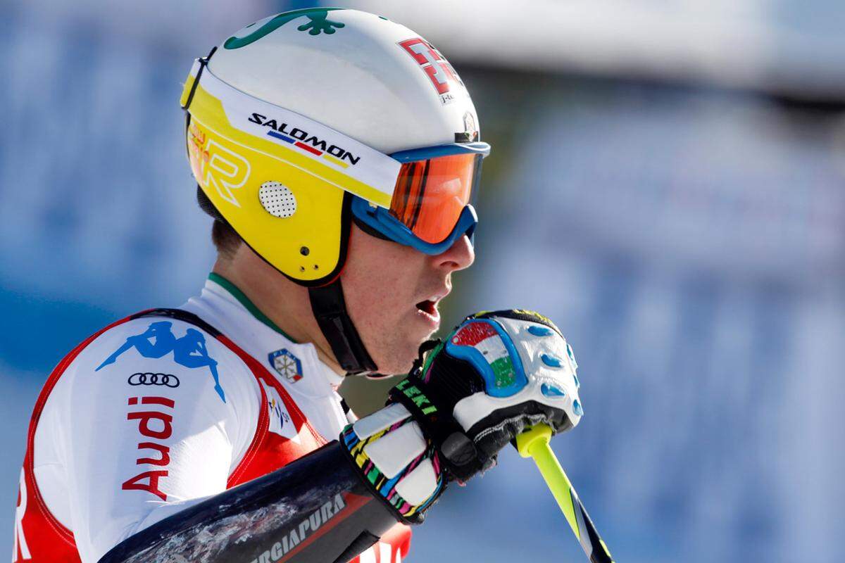 Luca ist ein sowohl männlicher als auch weiblicher Vorname. Im Bild der italienische Skifahrer Luca De Aliprandini.
