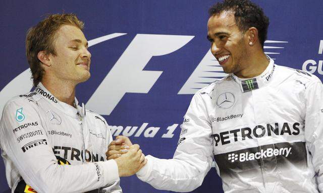 Nico Rosberg, Lewis Hamilton, Formel 1