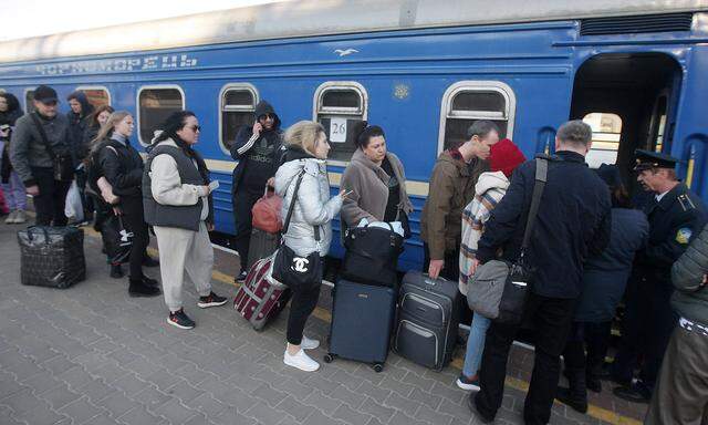 Symbolbild: Ukrainische Flüchtlinge 