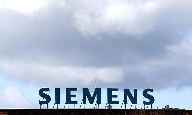 File photo of the Siemens AG company logo in Berlin