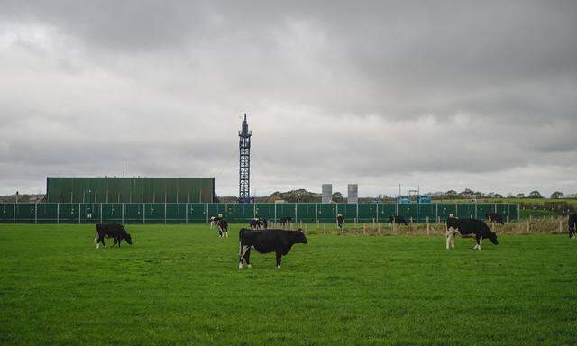Archivbild: Eine Fracking-Anlage in Blackpool, England. Hier war die Technik nach Erderschütterungen im Jahr 2011 vorübergehend verboten.