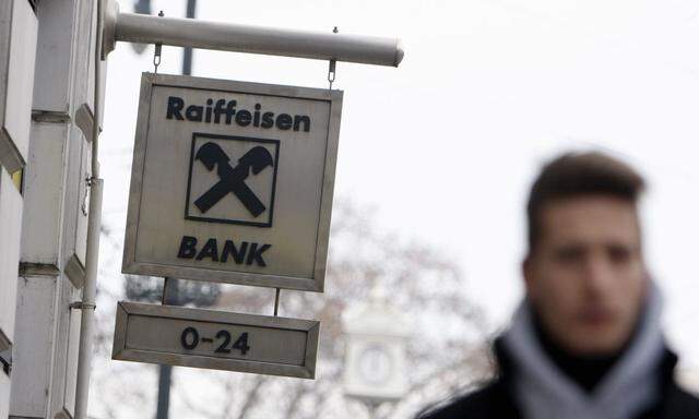 Vor allem die Raiffeisen Bank International ist in Russland aktiv.
