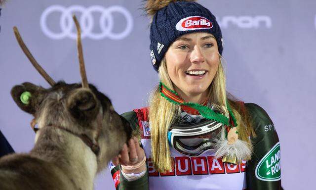 Mikaela Shiffrin steigt in Finnland in den Ski-Weltcup ein. Ob sie wieder ein Rentier gewinnt?