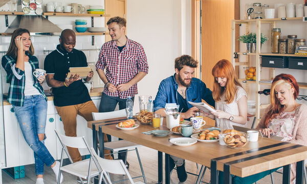 Gemeinsames Essen optional: Co-Living für Expats, Studierende und Pendler.