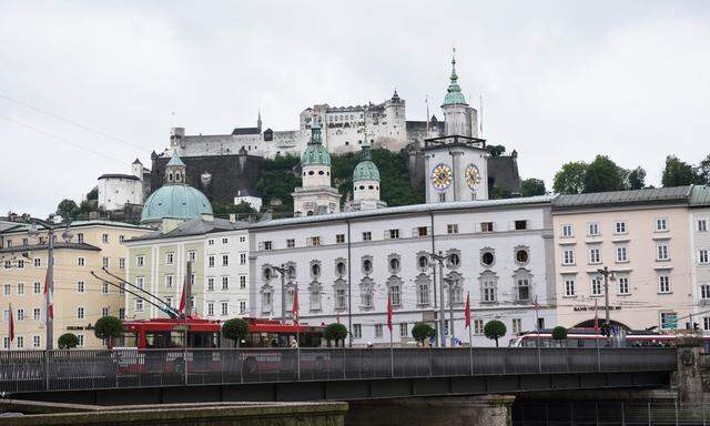 Die Stadt Salzburg wird bei Touristen immer beliebter.