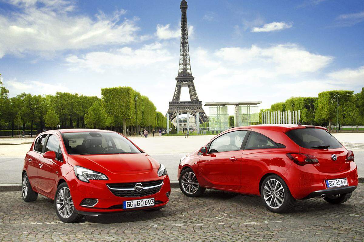 Opel zeigt den neuen Corsa. Punkten wollen die deutschen mit sparsamen Motoren und etwas &uuml;ppigerer Serienausstattung.