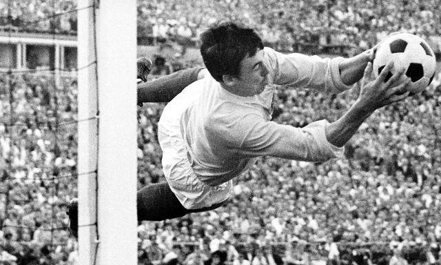 Torwart Gordon Banks England