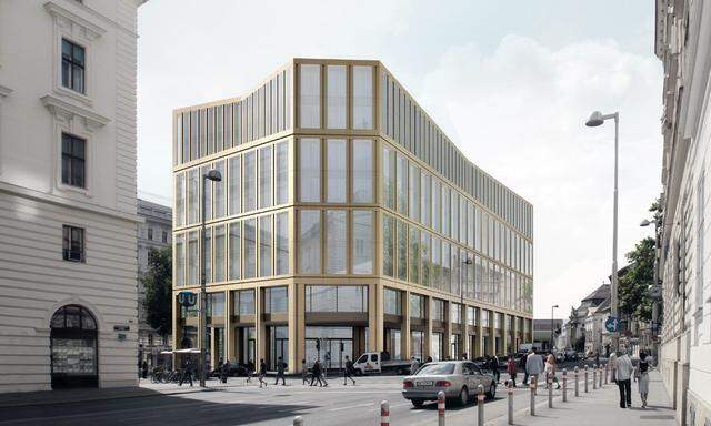 Das 40-Millionen-Projekt (im Bild der Architektenentwurf), das den alten Glaspalast ersetzen soll, kämpft mit Problemen.
