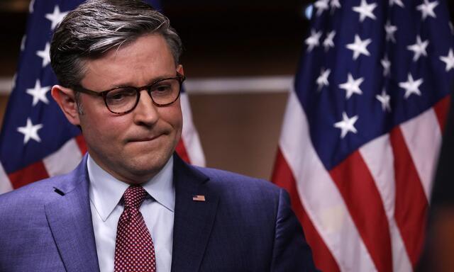 Mike Johnson, der neue Vorsitzende des Repräsentantenhauses. Teile der konservativen Partei sind strikt gegen neue Hilfen für Kiew.