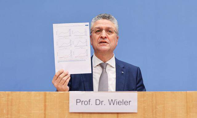 Der Präsident des Robert Koch-Instituts, Lothar Wieler.