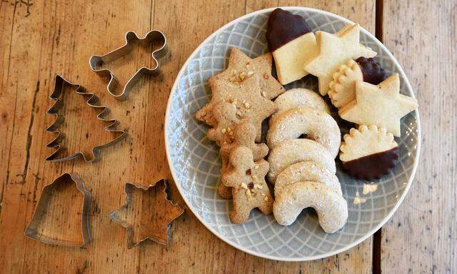 Vanillekipferln sind auch im Repertoire der veganen Bäckerin Pflicht.