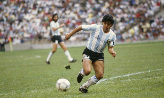 Diego Maradona During 1986 World Cup