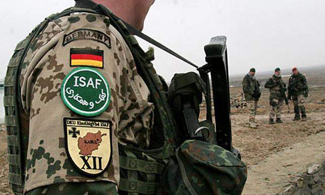 Deutsche Soldaten in Afghanistan.