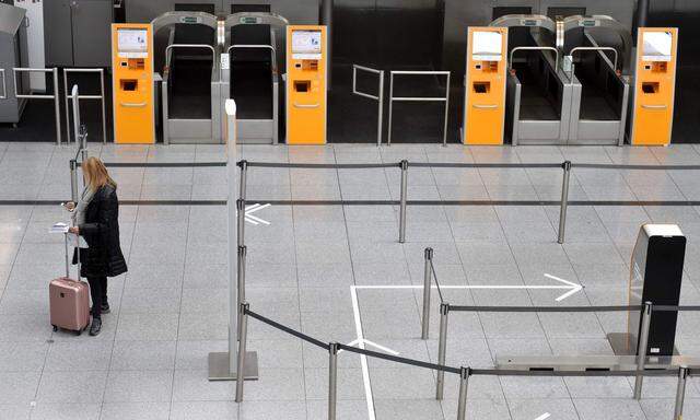 Die Lufthansa-Terminals bleiben leer: 700 abgesagt Flüge