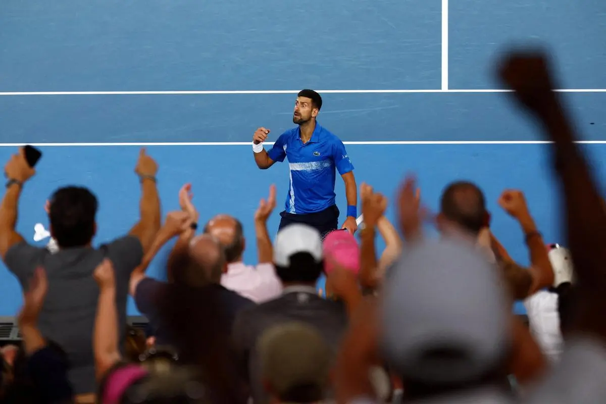 Djokovic feels particularly comfortable in Melbourne. 