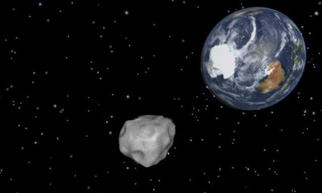 Asteroid rast Freitag 2040